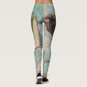 Toulouse-Lautrec - in Bed, de kus Leggings (Achterkant)