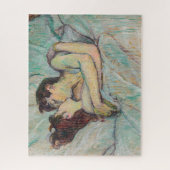 Toulouse-Lautrec - in Bed, de kus Legpuzzel (Verticaal)