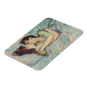 Toulouse-Lautrec - in Bed, de kus Magneet (Linkerzijde)