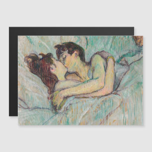 Toulouse-Lautrec - In bed, de kus magnetische Kaar