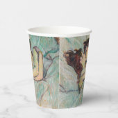 Toulouse-Lautrec - in Bed, de kus Papieren Bekers (Rechts)