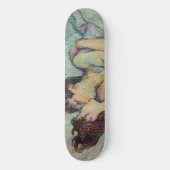 Toulouse-Lautrec - in Bed, de kus Persoonlijk Skateboard (Voorkant)