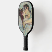 Toulouse-Lautrec - in Bed, de kus Pickleball Paddle (Links)