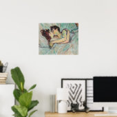 Toulouse-Lautrec - in Bed, de kus Poster (Thuiskantoor)