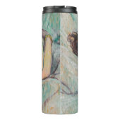 Toulouse-Lautrec - in Bed, de kus Thermosbeker (Achterkant)