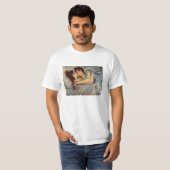 Toulouse-Lautrec in bed the Kiss T-shirt (Voorkant volledig)