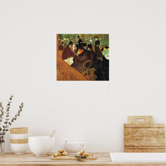 Toulouse-Lautrec - in de Rouge Poster (Keuken)