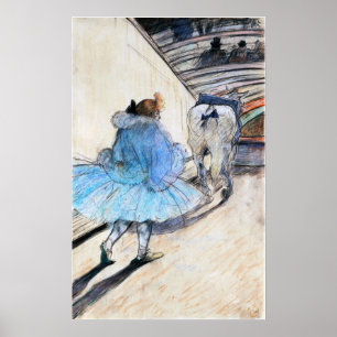 Toulouse-Lautrec - In Het Circus, Het Betreden Van Poster