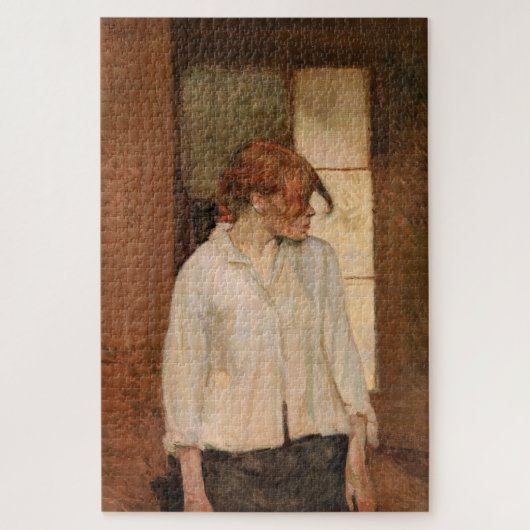 Toulouse-Lautrec - In Montrouge, Rosa La Rouge Legpuzzel (Verticaal)