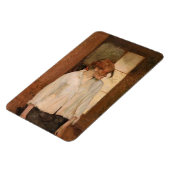 Toulouse-Lautrec - In Montrouge, Rosa La Rouge Magneet (Linkerzijde)