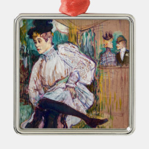 Toulouse-Lautrec - Jane Avril Dancing Metalen Ornament