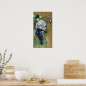 Toulouse-Lautrec - Jane Avril Dancing Poster (Keuken)