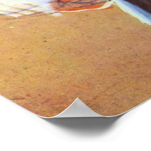 Toulouse-Lautrec - Jane Avril Dancing Poster (Hoek)