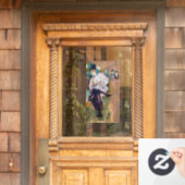 Toulouse-Lautrec - Jane Avril Dancing Raamsticker (Huis Deur)