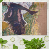 Toulouse-Lautrec - Jane Avril Dancing Theedoek (Gevouwen)