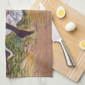 Toulouse-Lautrec - Jane Avril Dancing Theedoek (Quarter Fold)