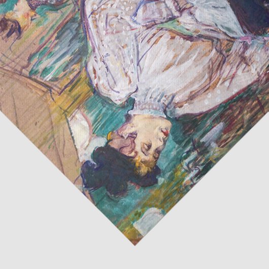 Toulouse-Lautrec - Jane Avril Dancing Tissuepapier (Detail)