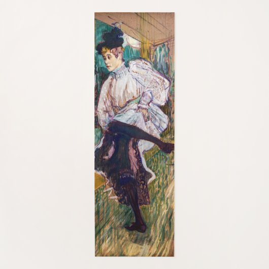 Toulouse-Lautrec - Jane Avril Dancing Yogamat (Voorkant)