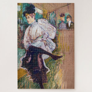 Toulouse-Lautrec - Jane Avril dansend Legpuzzel