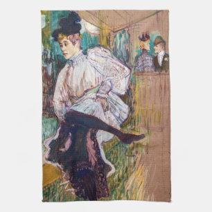 Toulouse-Lautrec - Jane Avril dansend Theedoek