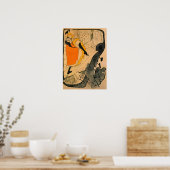 Toulouse-Lautrec - Jane Avril Poster (Keuken)