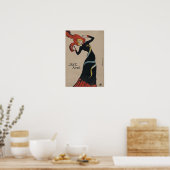 Toulouse-Lautrec Jane Avril Poster (Keuken)