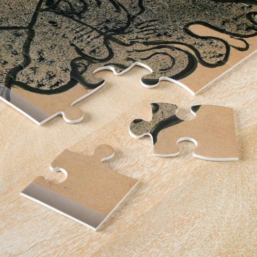 Toulouse-Lautrec - Jane Avril puzzle Legpuzzel (Zijkant)