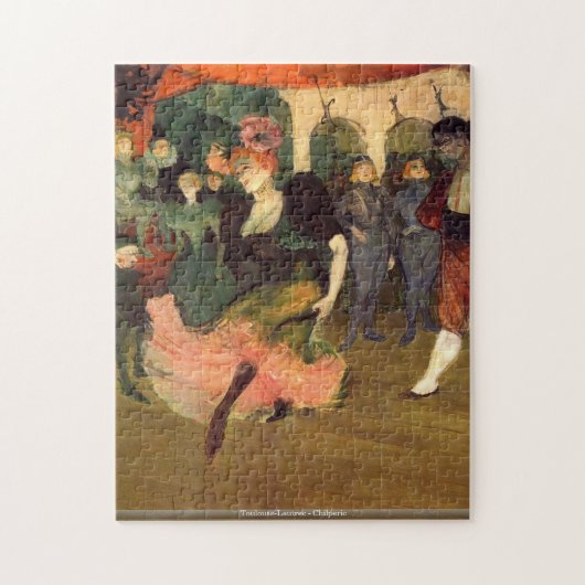 Toulouse-Lautrec - kinderpuzzel Legpuzzel (Verticaal)