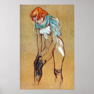 Toulouse-Lautrec - Kousen Poster