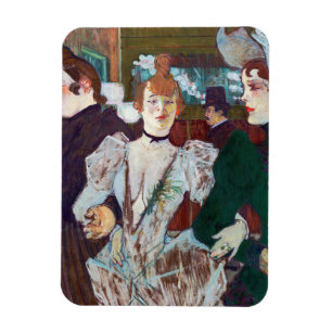 Toulouse-Lautrec - La Goulue Aankomst bij de Rouge Magneet
