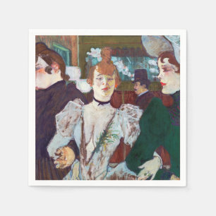 Toulouse-Lautrec - La Goulue aankomst bij de Rouge Servet