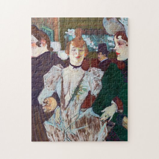 Toulouse-Lautrec - La Goulue aankomst in de Rouge Legpuzzel (Verticaal)