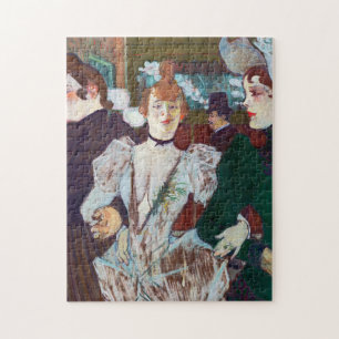Toulouse-Lautrec - La Goulue bij de Rouge Legpuzzel