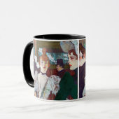 Toulouse-Lautrec - La Goulue bij de Rouge Mok (Voorkant links)