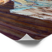 Toulouse-Lautrec - La Goulue bij de Rouge Poster (Hoek)