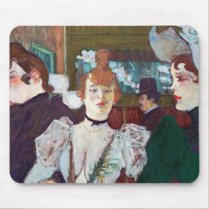 Toulouse-Lautrec - La Goulue die arriveert bij de  Muismat