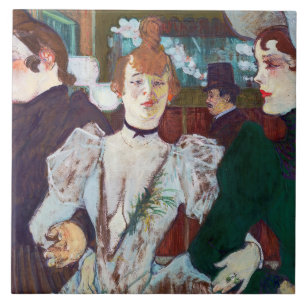 Toulouse-Lautrec - La Goulue die arriveert bij de Tegeltje