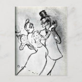 Toulouse-Lautrec - La Goulue en Valentin, Wals Briefkaart (Voorkant)