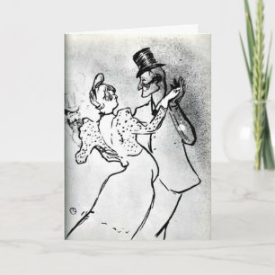 Toulouse-Lautrec: La Goulue en Valentin, wals Kaart