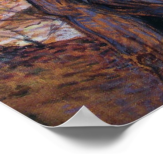 Toulouse-Lautrec - Madame Suzanne Valadon Poster (Hoek)