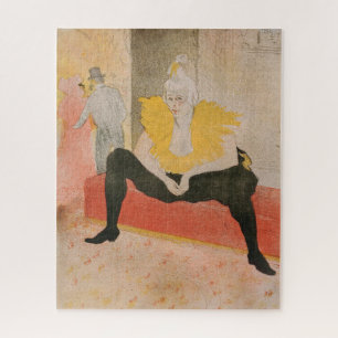Toulouse-Lautrec - Mademoiselle Cha-u-kao Gezeten Legpuzzel