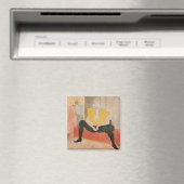 Toulouse-Lautrec - Mademoiselle Cha-u-kao Seated Magneet (Insitu (Vaatwasser))