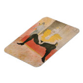 Toulouse-Lautrec - Mademoiselle Cha-u-kao Seated Magneet (Linkerzijde)