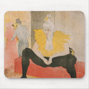 Toulouse-Lautrec - Mademoiselle Cha-u-kao Seated Muismat