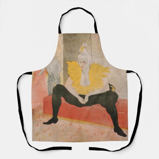 Toulouse-Lautrec - Mademoiselle Cha-u-kao Seated Schort (Voorkant)