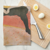 Toulouse-Lautrec - Mademoiselle Cha-u-kao Seated Theedoek (Quarter Fold)