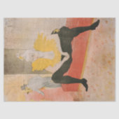 Toulouse-Lautrec - Mademoiselle Cha-u-kao Seated Tissuepapier (Voorkant)