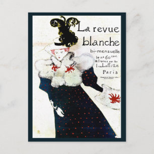 Toulouse Lautrec magazine adverteren Briefkaart