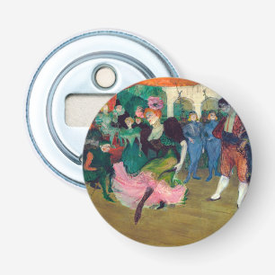 Toulouse-Lautrec - Marcelle Lender, dansende Boler Button Flesopener
