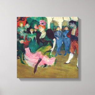 Toulouse-Lautrec - Marcelle Lender, dansende Boler Canvas Afdruk
